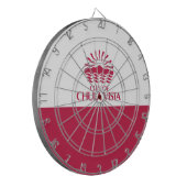 チュラビスタ州旗（カリフォルニア州） ダーツボード (正面左)