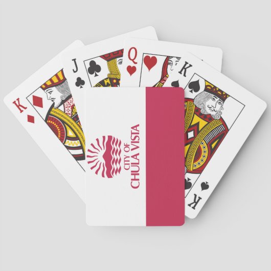 チュラビスタ州旗（カリフォルニア州） トランプ (裏面)