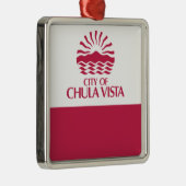 チュラビスタ州旗（カリフォルニア州） メタルオーナメント (右)