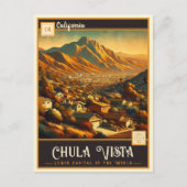 チュラビスタ，カリフォルニア |ヴィンテージはがき ポストカード (正面)