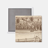 チュラレカウンティ銀行 マグネット (正面/裏面)