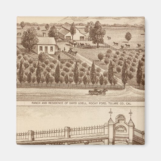 チュラレカウンティ銀行 マグネット (正面)