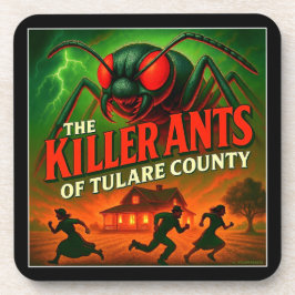 「チュラレ郡のキラーアリ」。6枚セット. コースター