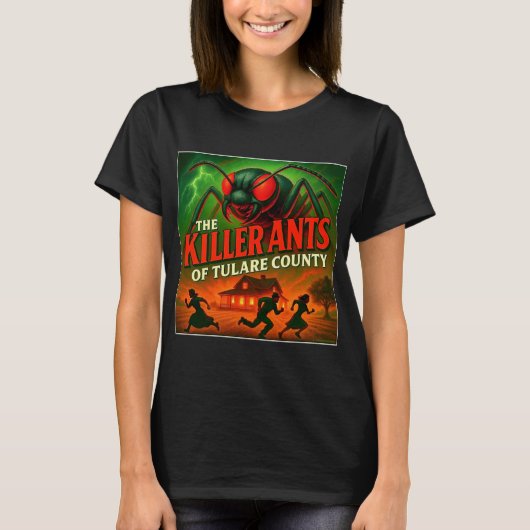 "チュラレ郡の殺人アリ" Tシャツ (正面)