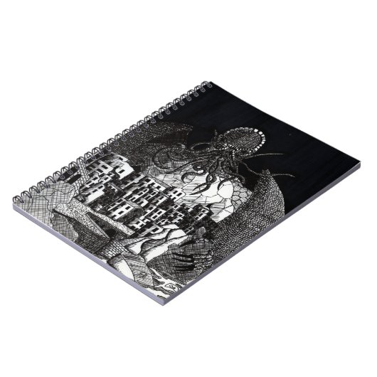 チュルフが上昇 ノートブック (左側)