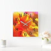 チュルペント スクエア壁時計 (ホーム)