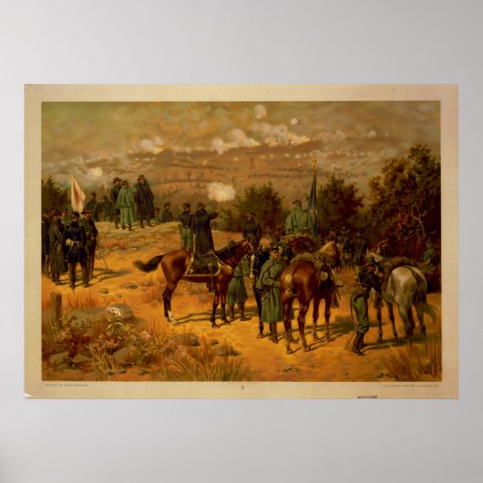 チュレ・ド・タルストラップによるチャタヌーガの戦い ポスター (正面)