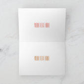 チュロ漫画イラストレーション カード (内部)