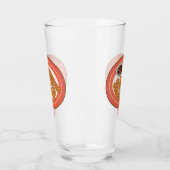 チュロ漫画イラストレーション タンブラーグラス (左)