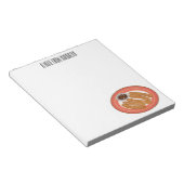 チュロ漫画イラストレーション ノートパッド (アングル)