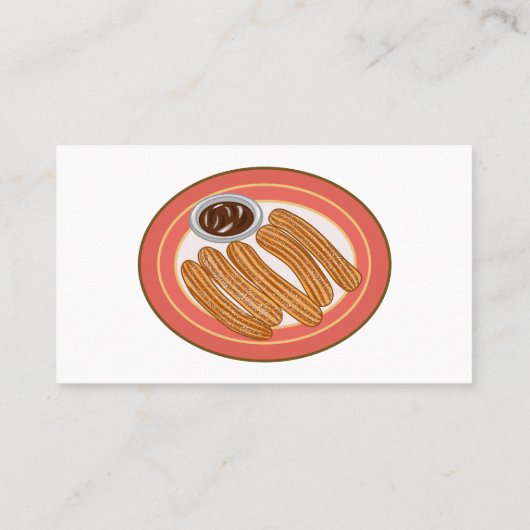 チュロ漫画イラストレーション 名刺 (裏面)