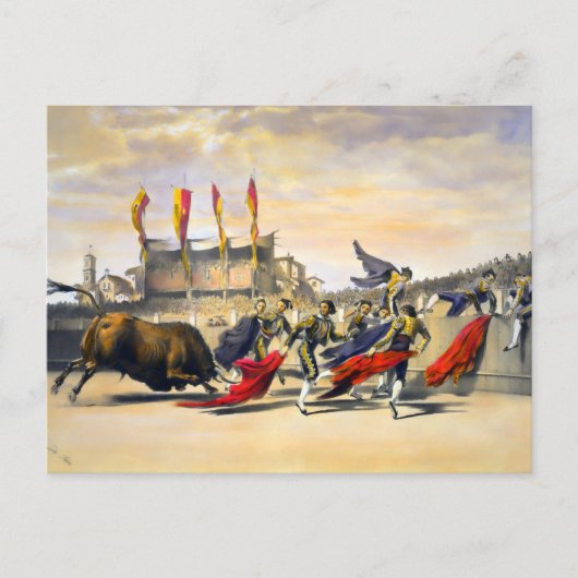 チュロ遊ス・ザ・ブル ポストカード (正面)