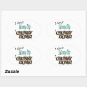 チュンキーダンク 楕円形シール (シート)