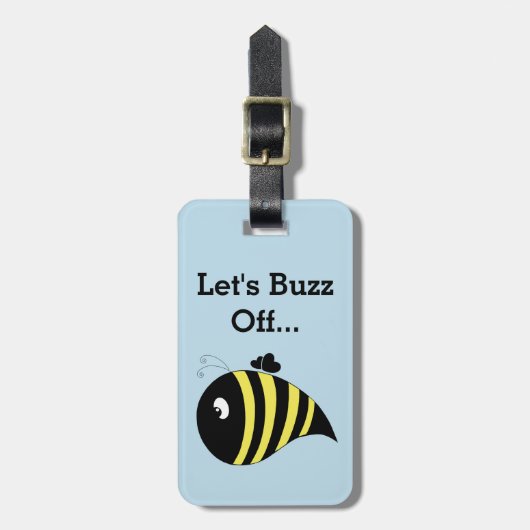 チュンキービー ラゲッジタグ (正面縦)