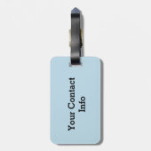 チュンキービー ラゲッジタグ (裏面縦)