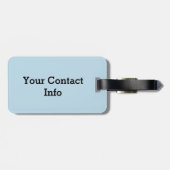 チュンキービー ラゲッジタグ (裏面横)