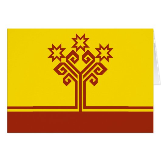 チュヴァシ共和国の旗 (正面横)