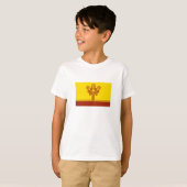 チュヴァシ共和国の旗 Tシャツ (正面フル)