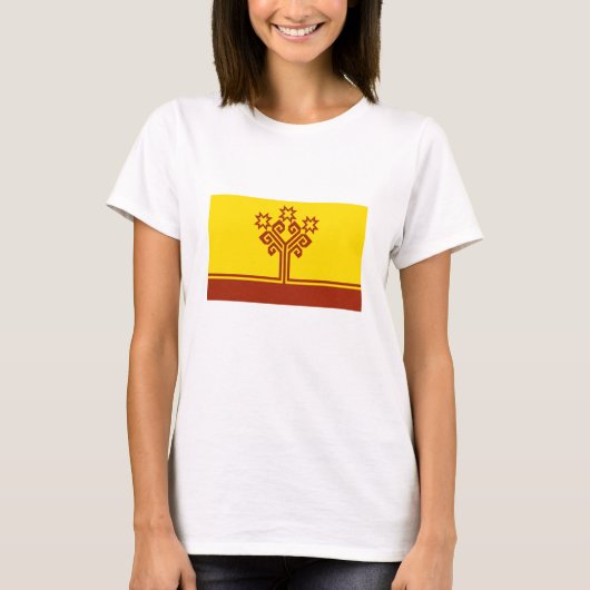 チュヴァシ共和国の旗 Tシャツ (正面)