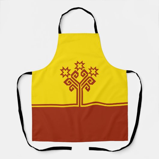 チュヴァシ共和国旗 エプロン (正面)