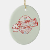 チューインガおもしろいムマグロの魚風味 セラミックオーナメント (右)