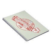 チューインガおもしろいムマグロの魚風味 ノートブック (右側)