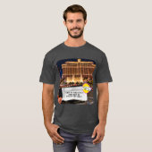 チューインガムの包み紙ジョークカジノTシャツ Tシャツ (正面フル)