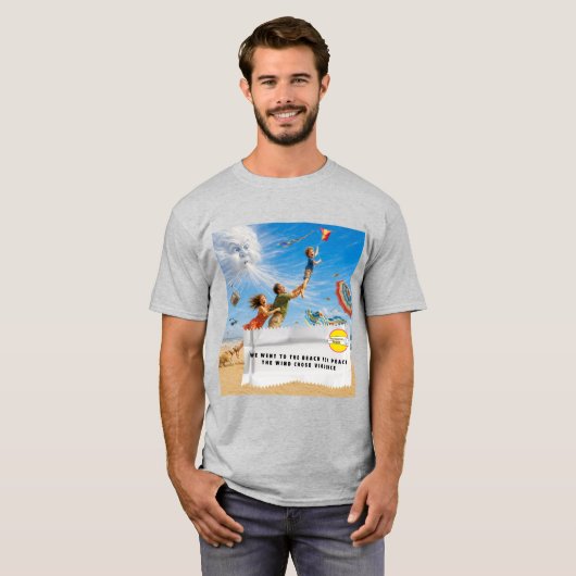 チューインガムの包み紙ジョーク Tシャツ (正面フル)