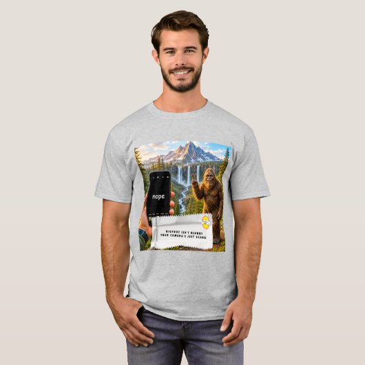 チューインガムの包み紙ジョーク Tシャツ (正面フル)