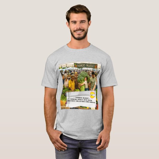 チューインガムの包み紙ジョーク Tシャツ (正面フル)