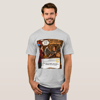 チューインガムの包み紙ジョーク Tシャツ