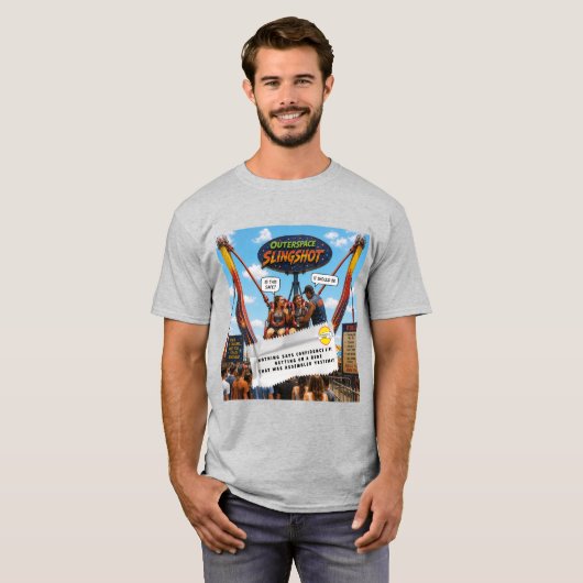 チューインガムの包み紙ジョーク Tシャツ (正面フル)