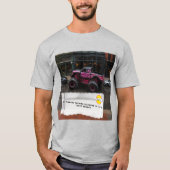 チューインガムの包み紙ジョーク Tシャツ (正面)