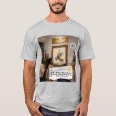 チューインガムの包み紙ジョーク Tシャツ (正面)