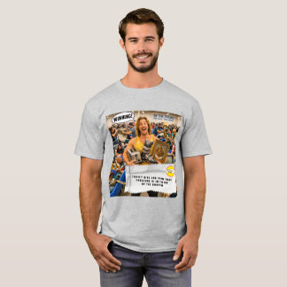 チューインガムの包み紙ジョーク Tシャツ