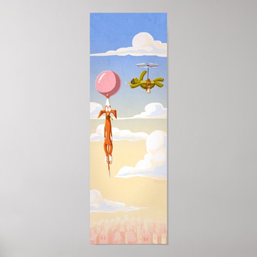 チューインガム危機とカメ ポスター (正面)