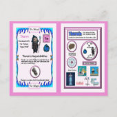 チューウィン – ツリウム取引カード ポストカード (裏面)