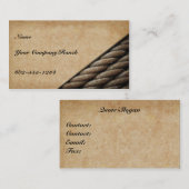 チューソンの西部の名刺 名刺 (正面/裏面)