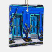 チューソンの青いバリオの陶磁器のオーナメント セラミックオーナメント (右)