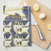 チューソンアリゾナ キッチンタオル (四つ折り)