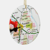 チューソン、アリゾナ セラミックオーナメント (右)
