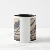 チューソン、アリゾナ: ロデオの競争相手の影 マグカップ (中央)