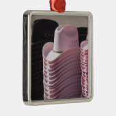 チューソン、アリゾナ。 男性へカーボーイ・ハットおよび女性 メタルオーナメント (右)