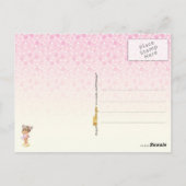 チュータスの小さなバレリーナ4つ ポストカード (裏面)