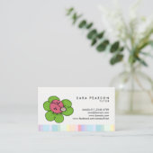 チューターかわいいラディバグの名刺 名刺 (スタンド正面)