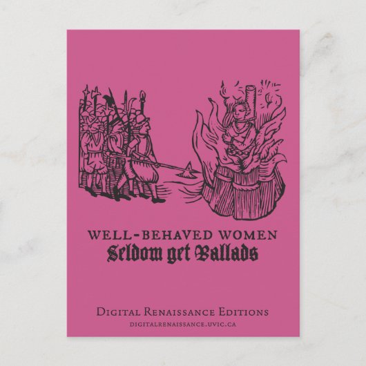 チューダーのトラブルと紛争のはがき ポストカード (正面)