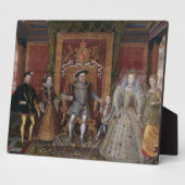 チューダーの継承の寓話：の家族 フォトプラーク (側面)