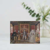 チューダーの継承の寓話：の家族 ポストカード (スタンド正面)