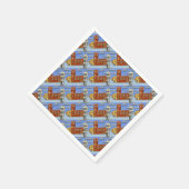 チューダーハウスインエクセター スタンダードカクテルナプキン (角)