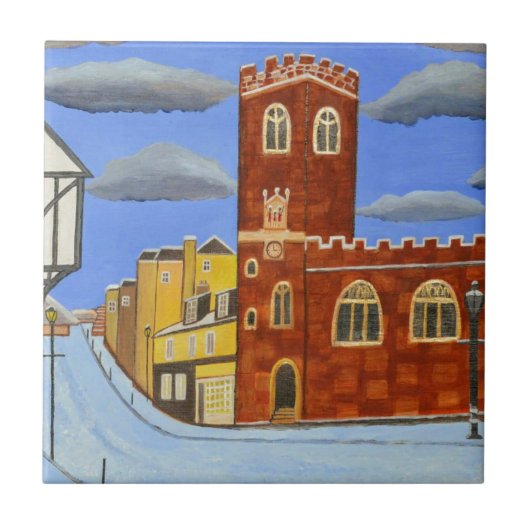 チューダーハウスインエクセター タイル (正面)